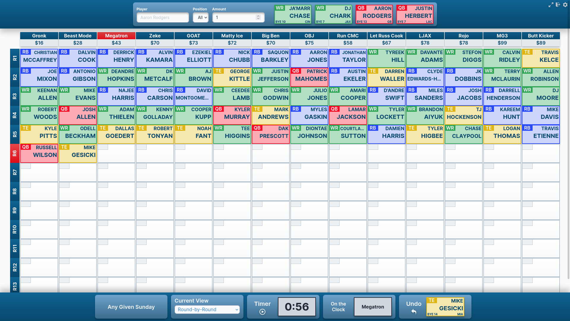 Test Drive Draftboard